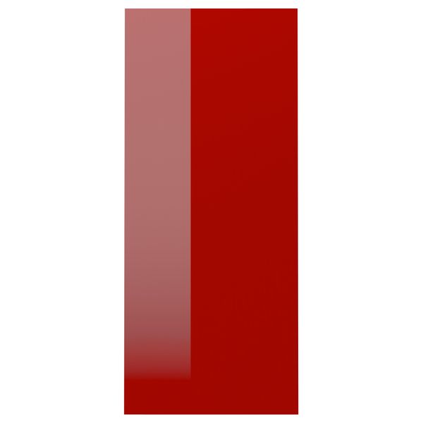 Дверь РИНГУЛЬТ, глянцевый красный - схема-чертеж с размерами