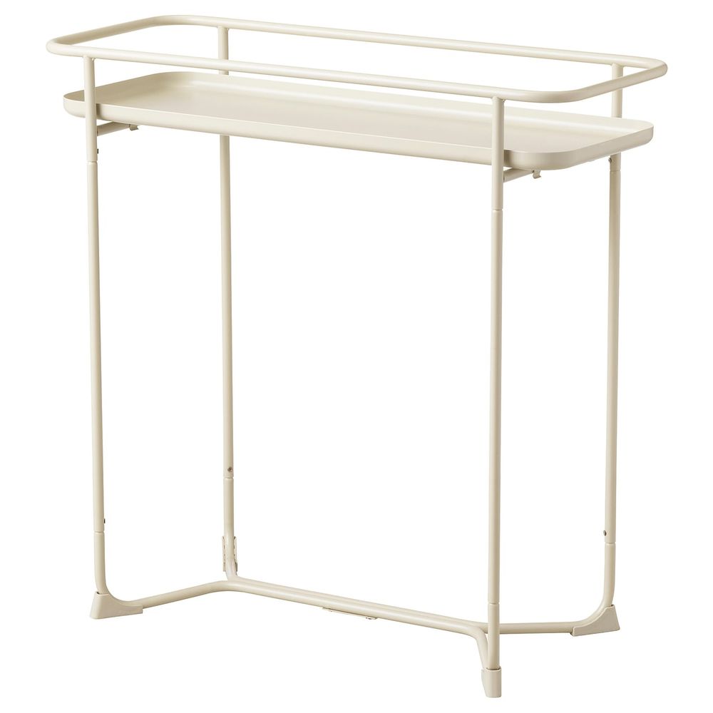 Пьедестал для цветов, для дома, улицы бежевый 65 см IKEA KRYDDPEPPAR КРЮДДПЕППАР 004.219.63 - фото 1