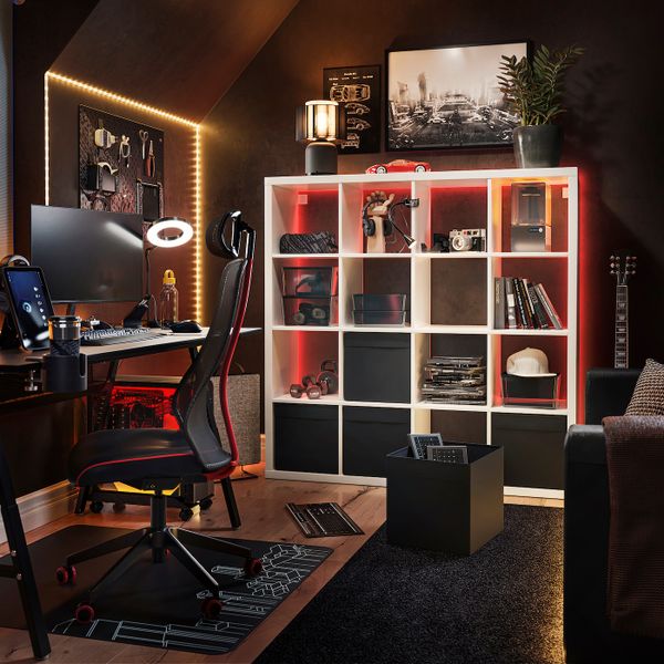 Стеллаж, белый 147x147 см IKEA KALLAX КАЛЛАКС 703.795.69 - фото 4