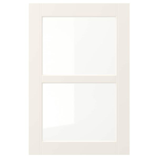 Стеклянная дверь, белый с оттенком 40x60 см IKEA HITTARP ХИТАРП 703.613.76 - фото 1