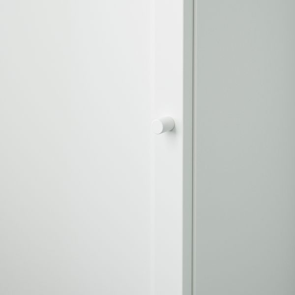 Стеллаж с дверью, белый 40x30x106 см IKEA BILLY БИЛЛИ / OXBERG ОКСБЕРГ 292.873.94 - фото 3