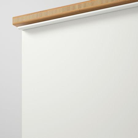 Шкаф для раковины с 2 ящ, глянцевый белый/бамбук 82x49x60 см IKEA GODMORGON ГОДМОРГОН / TOLKEN ТОЛКЕН 292.954.88