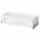 KOMPLEMENT Ящик/стеклянная фронтальная панель - белый 75x35 см
