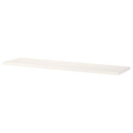 Полка, белый 120x30 см IKEA BERGSHULT БЕРГСХУЛЬТ 804.305.05