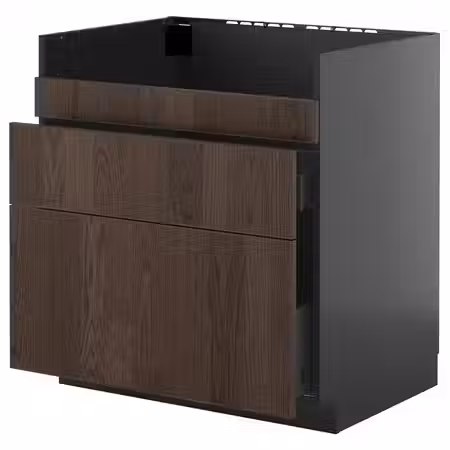 METOD / KNIVSHULT Напол шк д/мойки ХАВСЕН/3фасада/2ящ