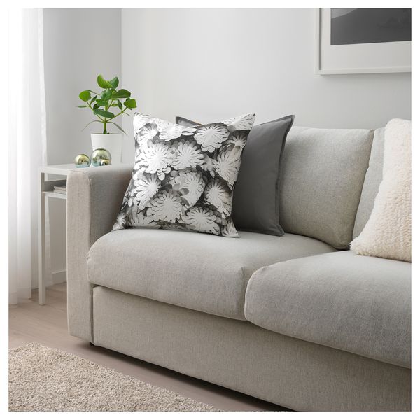 Подушка ВИНТЕР 2018, белый/серый (50x50 см) - фото 2