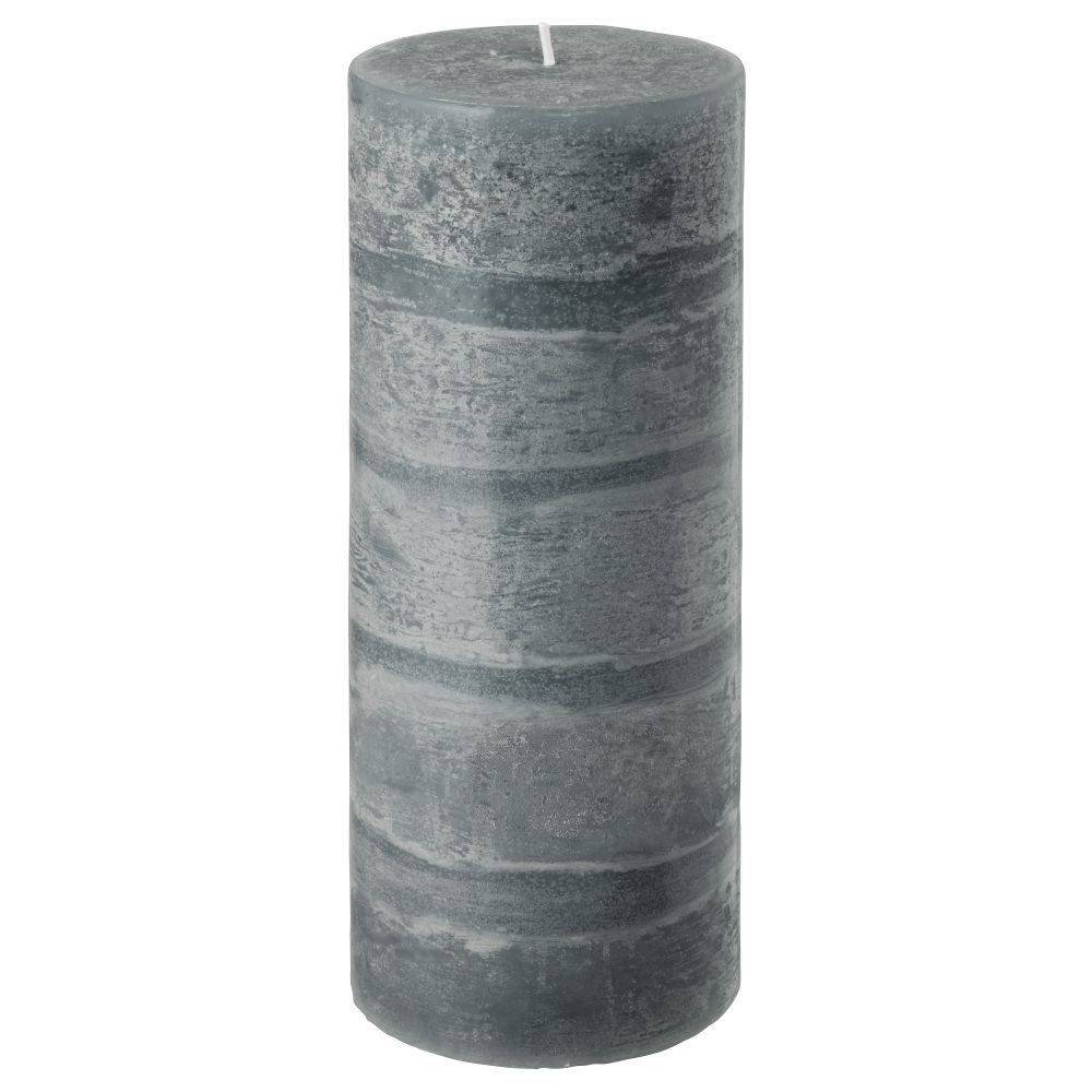 Формовая свеча, ароматическая ВАКАНТ, Дни осени серый, серый (25 см) - фото 1
