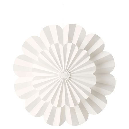 Подвесной светильник, светодиодный, с батарейным питанием/цветок 35 см IKEA STRÅLA СТРОЛА 605.030.79