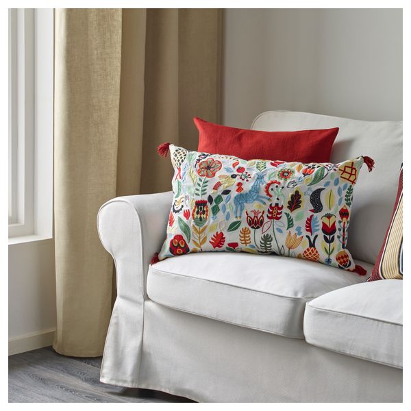 Подушка РЁДАРВ, разноцветный (40x65 см) - фото 4