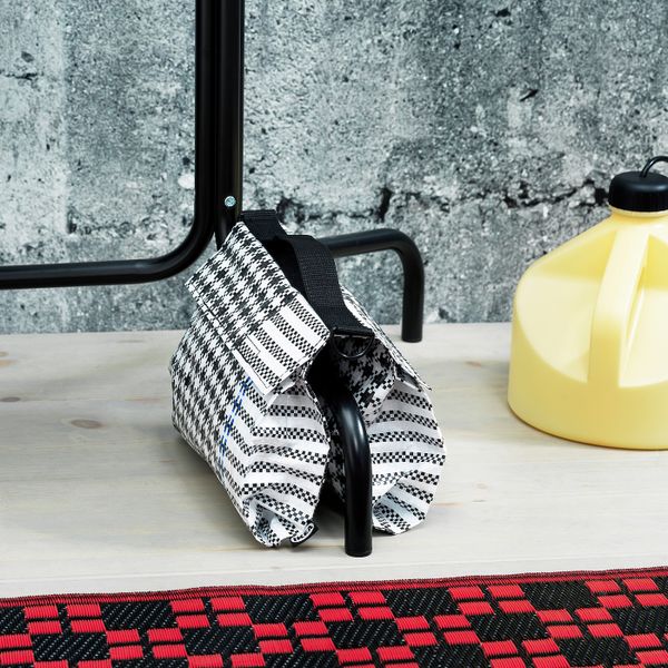 Сумка, черный-белый IKEA SAMMANKOPPLA САММАНКОППЛА 404.643.47 - фото 3