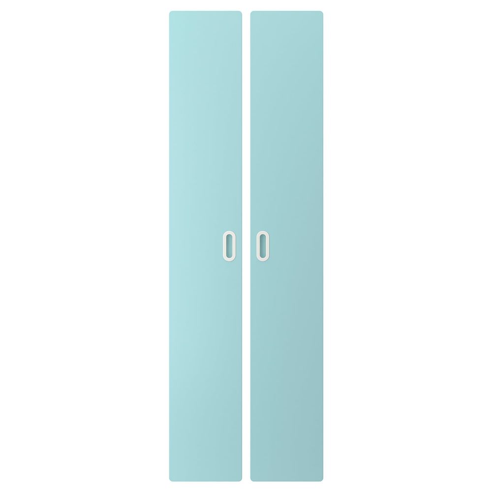 Дверь, голубой 60x192 см 2 шт IKEA FRITIDS ФРИТИДС 503.867.64 - фото 1