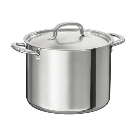 IKEA 365+ Кастрюля с крышкой - нержавеющ сталь 8.0 л