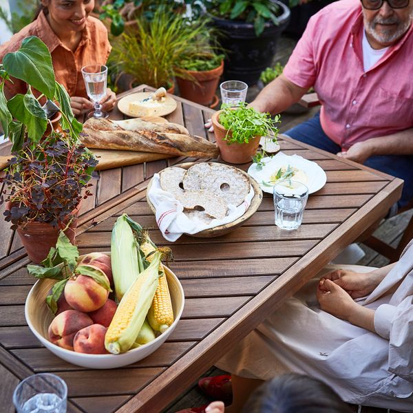 Садовый стол+6 стульев, акация/бежевый акация 220x100 см IKEA NORRMANSÖ НОРРМАНСЁ / NORRMANSÖ НОРРМАНСЁ 994.261.60 - фото 11