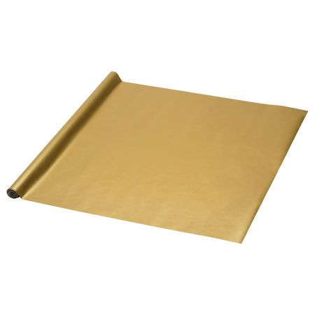 Рулон оберточной бумаги, золотой, 4x0.7 м IKEA ВИНТЕР 2019 104.623.16