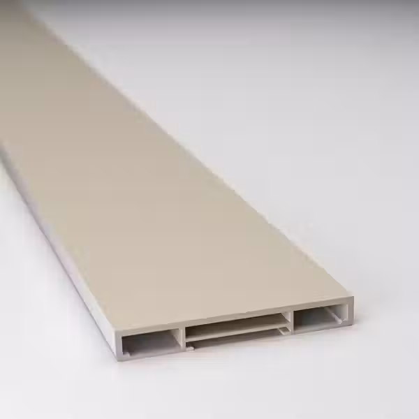 HAVSTORP Цоколь - бежевый 220x8 см - схема-чертеж с размерами