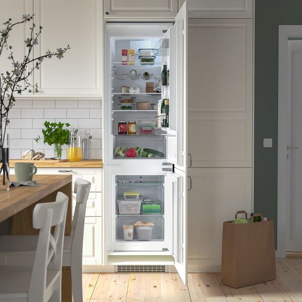 TINAD Холодильник/ морозильник - IKEA 500 встраиваемый 210/79 л - фото 2