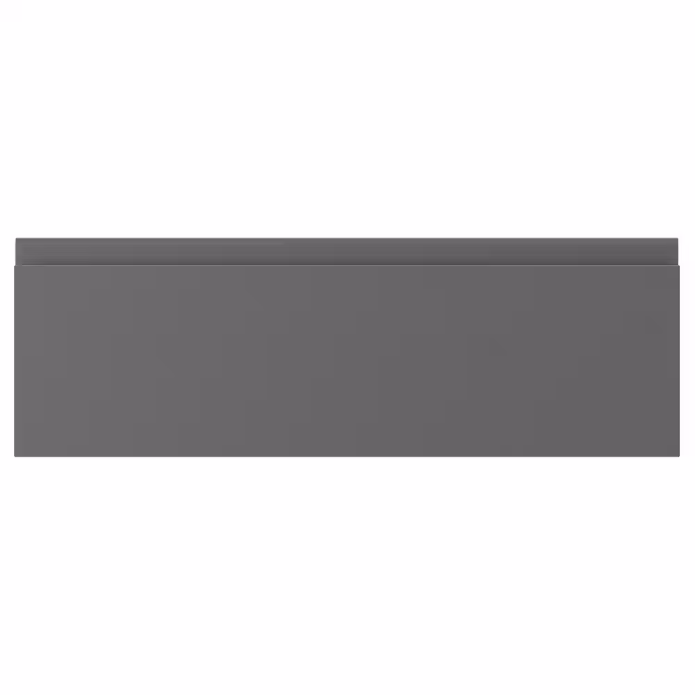 VOXTORP Фронтальная панель ящика - темно-серый 60x20 см - фото 1