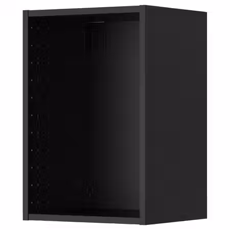 METOD Каркас навесного шкафа - черно-серый 40x37x60 см
