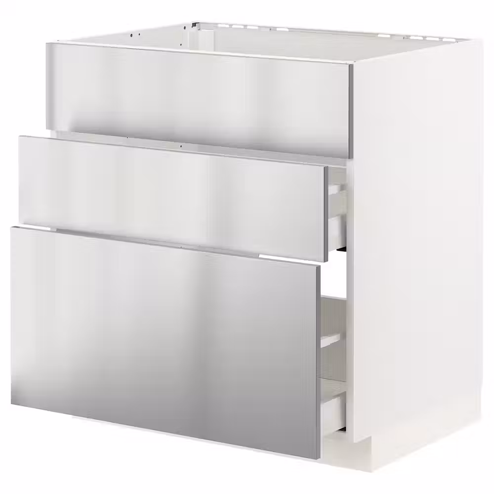 METOD / MAXIMERA Напольн шк п-мойку+3фрнт пнл/2ящ - фото 1