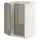 METOD Напольный шкаф для мойки+2 двери