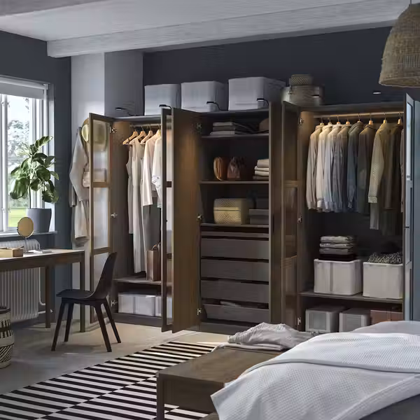 PAX / TONSTAD Гардероб, комбинация - фото 3