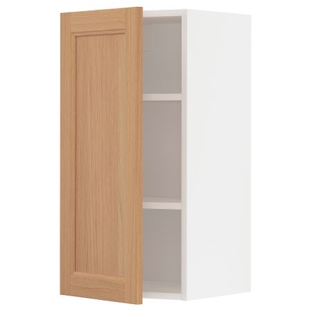 Навесной шкаф с полками, 40x80 см, белый IKEA METOD МЕТОД 294.384.73