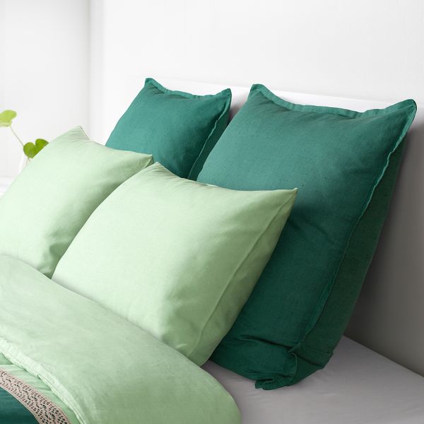 Чехол на подушку, темно-зеленый 65x65 см IKEA VÅRVERONIKA ВАРВЕРОНИКА 104.735.98 - схема-чертеж с размерами