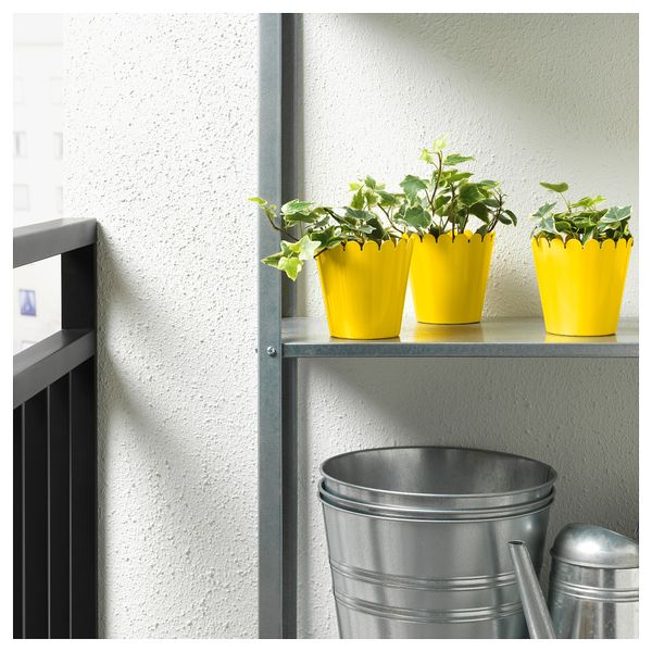Кашпо СОММАР 2019, д/дома/улицы желтый (9 см) - фото 3