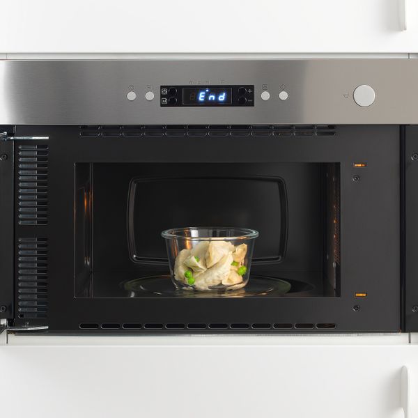 Контейнер для продуктов, круглой формы/стекло 600 мл IKEA IKEA 365+ ИКЕА/365+ 903.591.98 - фото 5