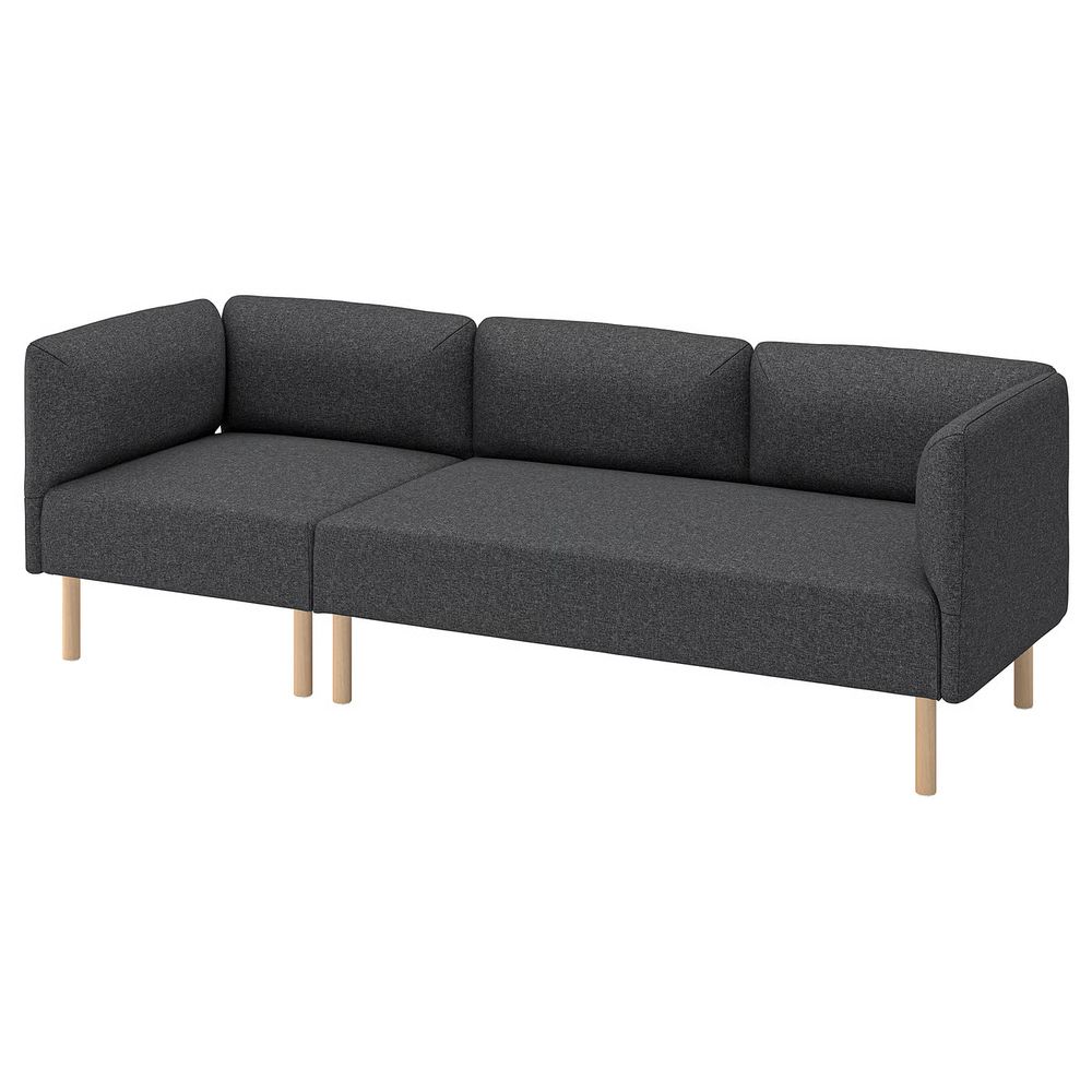 IKEA, вид спереди - схема-чертеж с размерами