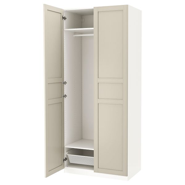 IKEA, вид спереди - схема-чертеж с размерами