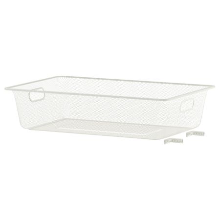 Сетчатая корзина, белый 38x60x14 см IKEA АЛЬГОТ 703.746.75