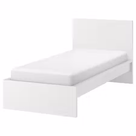 MALM Каркас кровати - белый 90x200 см