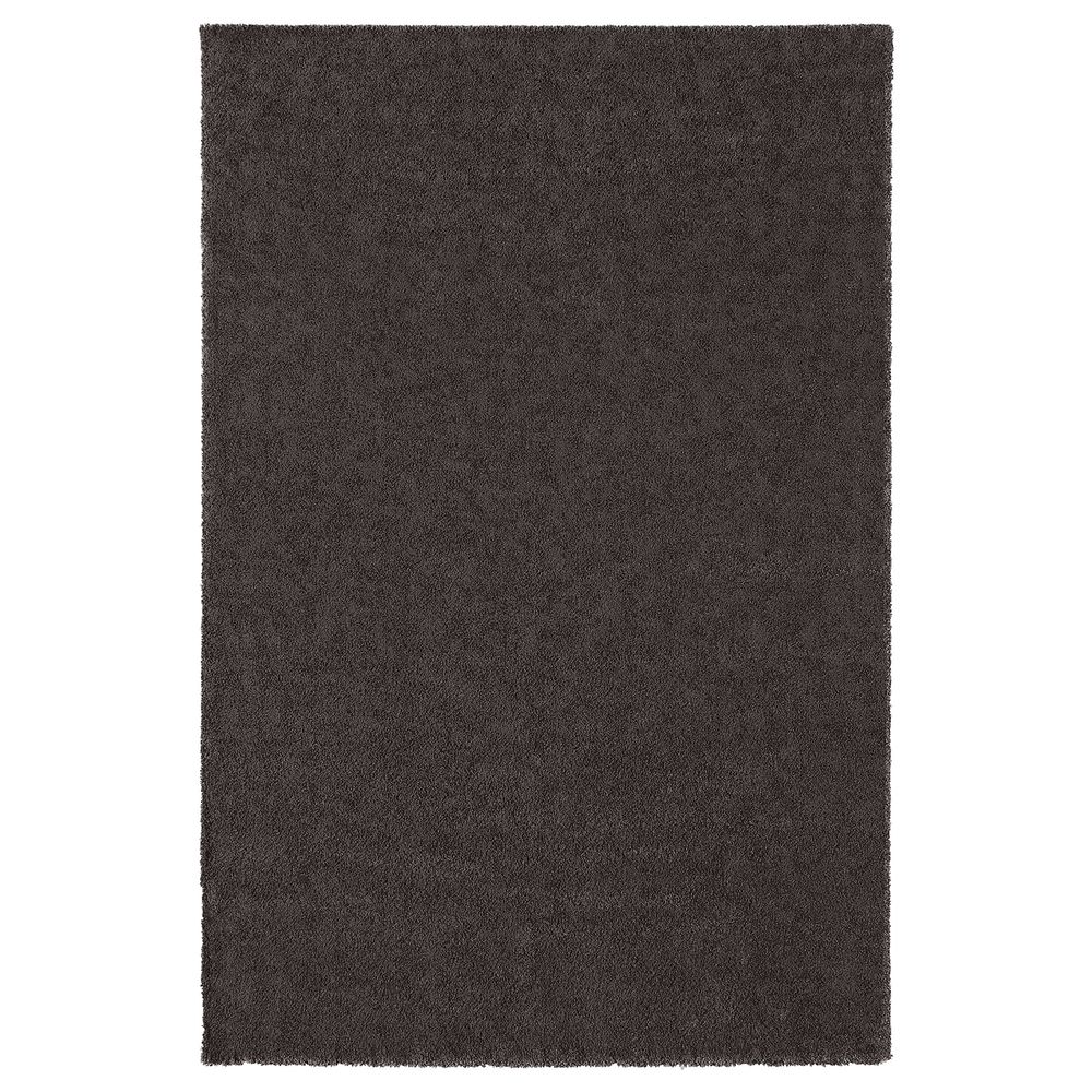 Ковер, короткий ворс, темно-серый 200x300 см IKEA STOENSE СТОЭНСЕ 504.268.16 - фото 1