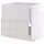 METOD / MAXIMERA Напольный шкаф п/мойку+2фасада/2 ящ
