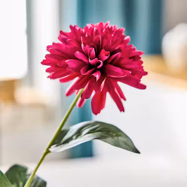 Цветок искусственный IKEA, дополнительный ракурс - схема-чертеж с размерами