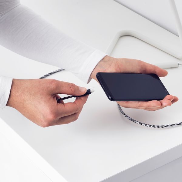 Кабель USB тип C-USB 1.5 м IKEA LILLHULT ЛИЛЛЬХУЛЬТ 504.135.88 - фото 3