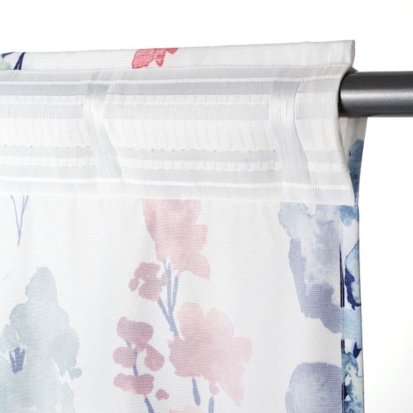 Гардины, 2 шт., цветок разноцветный 145x180 см IKEA ASKARIA АСКАРИА 604.745.00 - фото 5