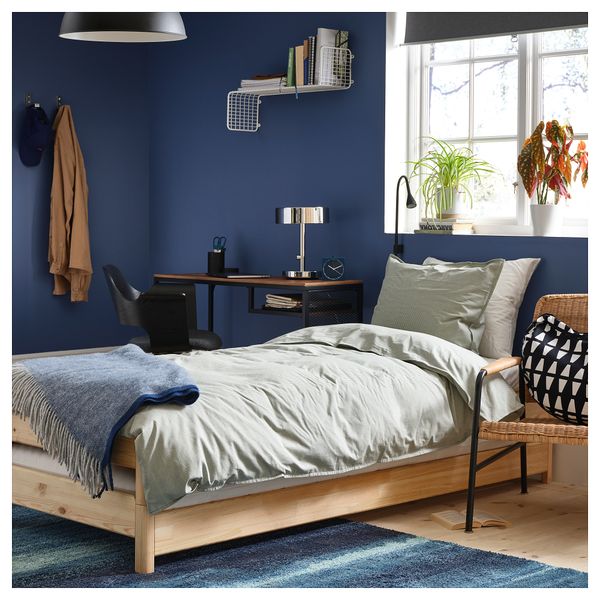 Штабелируемые кровати с 2 матрасами, 80x200 см, сосна, Åsvang жесткий IKEA UTÅKER УТОКЕР 094.281.30 - фото 9