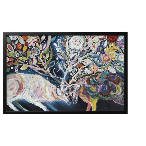 Картина с рамой, 118x78 см, Столкновение/черный IKEA BJÖRKSTA 694.715.97 - фото 2