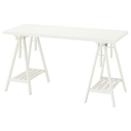 Письменный стол, белый 140x60 см IKEA LAGKAPTEN ЛАГКАПТЕН / MITTBACK МИТТБАКК 094.171.98