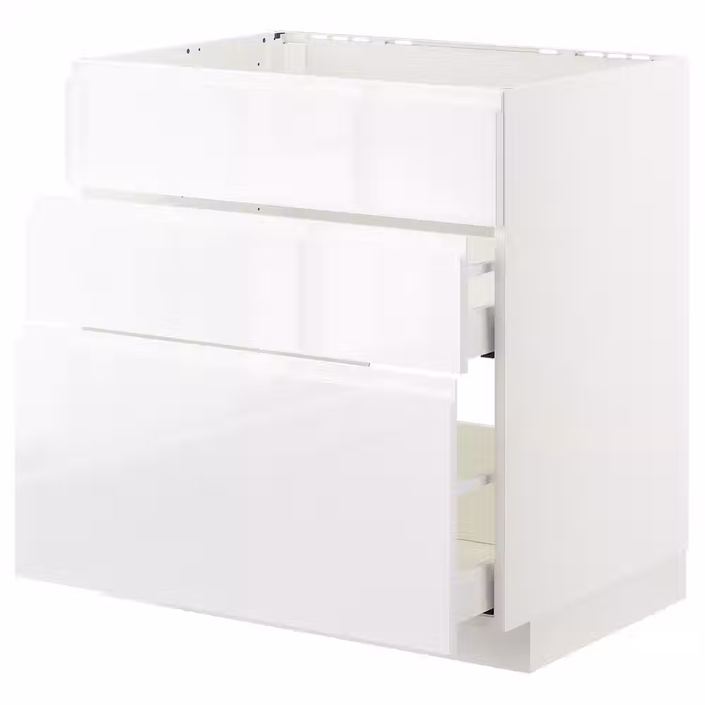 METOD / MAXIMERA Напольн шк п-мойку+3фрнт пнл/2ящ - фото 1