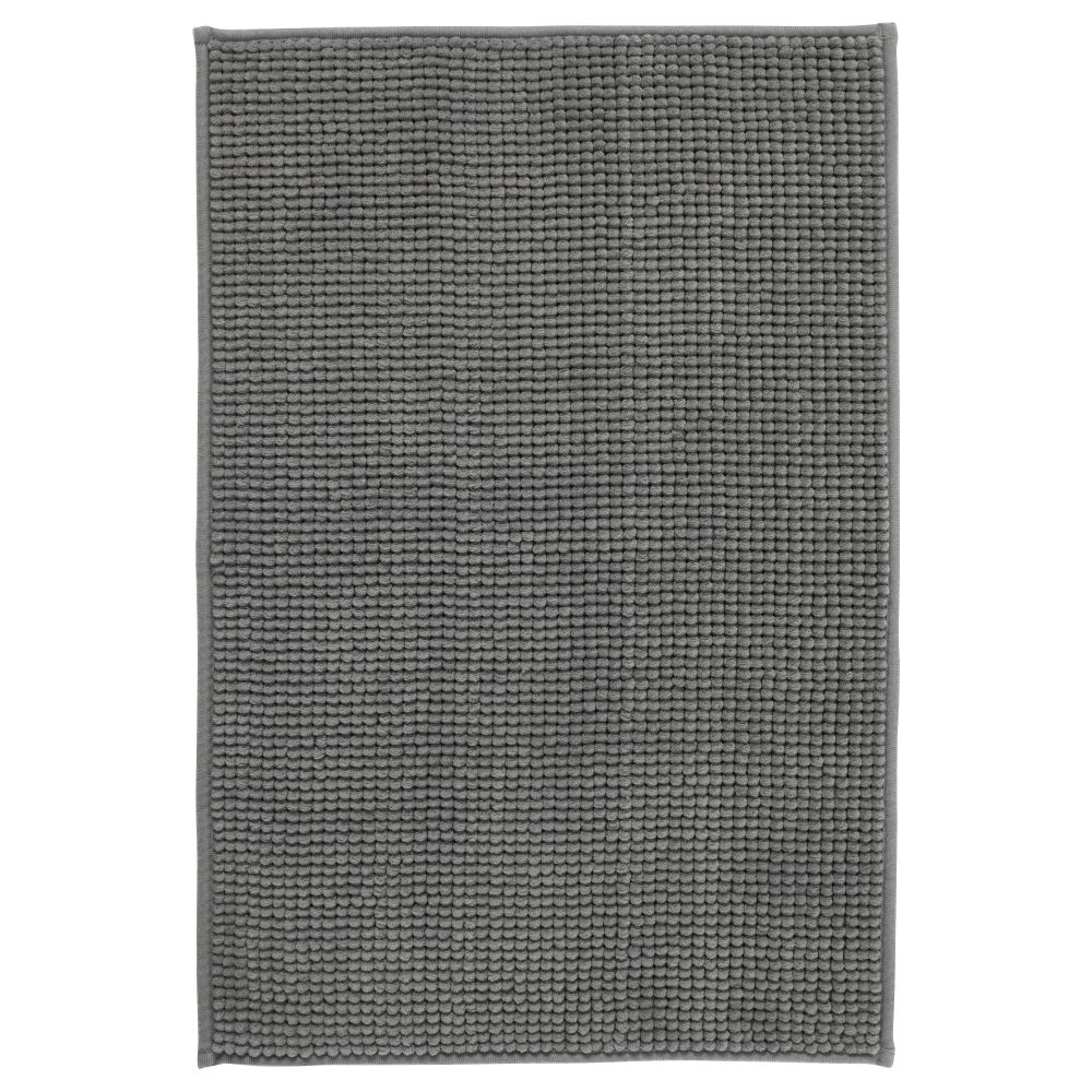 Коврик для ванной БАДАРЕН, серый (40x60 см) - фото 1