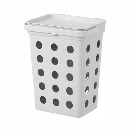 HÅLLBAR Контейнер д/органич отходов+крышка - светло-серый 10 л