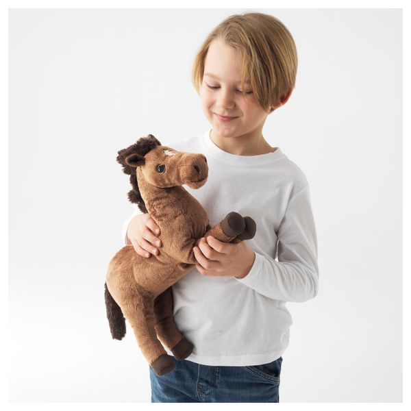 Мягкая игрушка ОКЕНЛОПАРЭ, лошадь - схема-чертеж с размерами