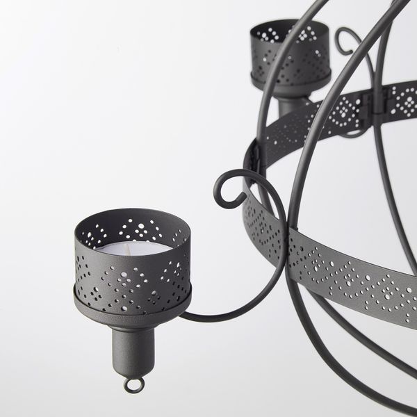 Канделябр, 4-рожковый IKEA ÄPPELVIKEN ЭППЕЛЬВИКЕН 603.637.43 - схема-чертеж с размерами