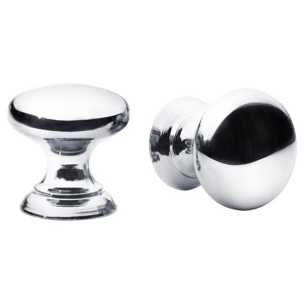 Ручка мебельная ФОГЛАВИК, хромированный - фото 1