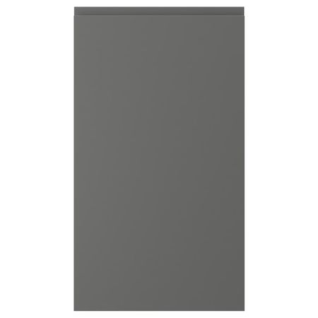 VOXTORP Фронт панель для посудом машины - темно-серый 45x80 см