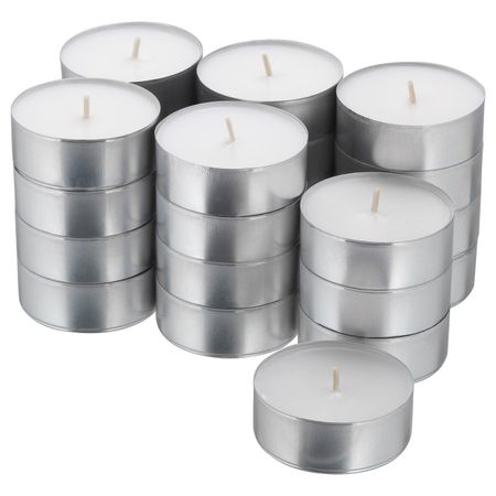 Неароматическая свеча в металл подставке IKEA GLIMMA ГЛИММА 503.716.73