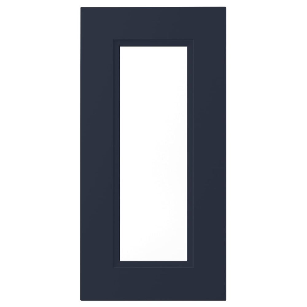 Стеклянная дверь, матовая поверхность синий 30x60 см IKEA AXSTAD АКСТАД 904.912.30 - схема-чертеж с размерами